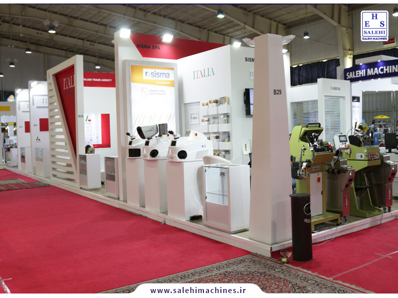 salehi machines-همایش طلا اصفهان 97